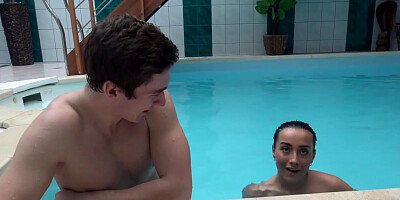 HUNT4K. Brunette wasn't against sex for money with mature lover