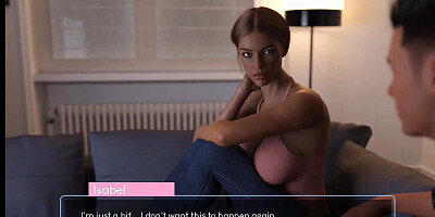 Midnight Paradise Cap 40 - My Blonde Step Sister Gives Me a Thighjob