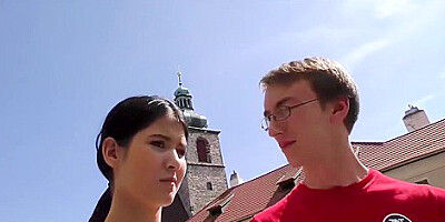 Summer Day - Nerdy Cuckold Watches Girlfriend Fucked By Muscular Stranger