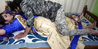 Kerala hot half saree romance with sex by Vaishnavy and Sharun Raj, Mallu hot couple kerala half saree romance with sex