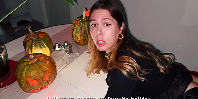 After such fucking you will definitely love Halloween!! Try to watch to the end and not cum!