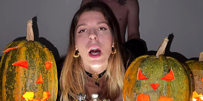 After such fucking you will definitely love Halloween!! Try to watch to the end and not cum!