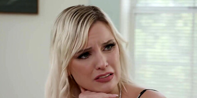 Busty blonde wife fucked by stepbro in law and her husband