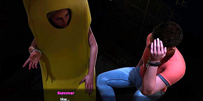 Breeze of Passion 15 Summer wore the banna suite for the ad campaign