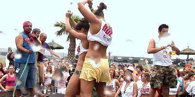 Day Time Spring Break Contest and Beach Party - SpringbreakLife