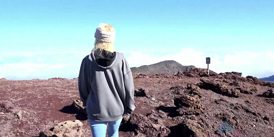 Kenzie Reeves in You take Kenzie to the top of the volcano - ATKGirlfriends