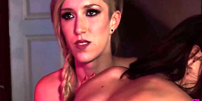 A Group Of Lesbians Satisfy A Naughty Girl In A Dungeon In A Thousand Ways