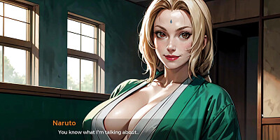 Naruto Uzumaki - sloppy Boob job Hokage Tsunade vs.. leaf Ninja