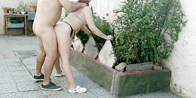 COUPLE FUCKING IN OUTDOOR PUBLIC RUNNER