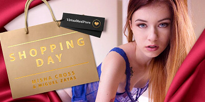 Miguel Zayas Misha Cross in Shopping day - VirtualRealPorn