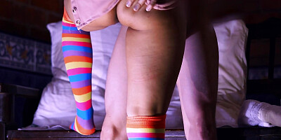 The best friend and the cheater shared a mischievous laugh at the movies.