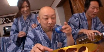 Guys Team Up On Mirei Yokoyama To Get Her Cumming