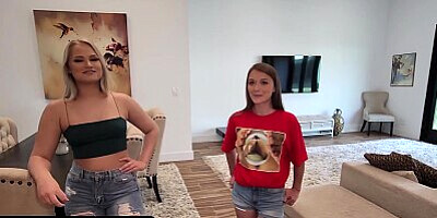 Smoking Hot Chicks Work Together To Drain Allen s Balls Dry
