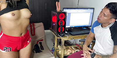 Indian girl arrives for her first job interview and ends up fucked by the boss