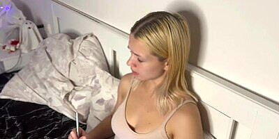 Filled his stepsister's throat with cum