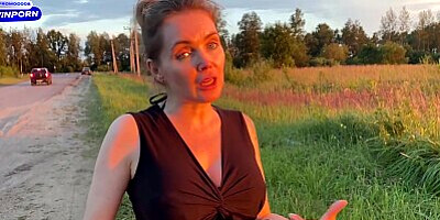 I brought my stepmom to the lake and fucked her