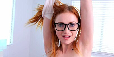 Scarlet Skies indulges Pervy Stepbro by Teasing Him With Her Great Ass - S22:E8