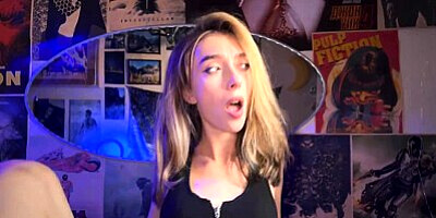 Excruciatingly madly masturbated with her feet, unable to finish