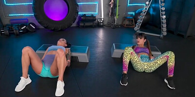 Michy Perez - Full Body Lesbian Workout