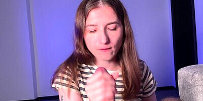 When I need to cum and my neighbor's mouth is always free