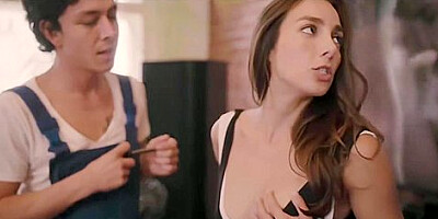 Noir So And Ana B - Exciting And Dadinho - Medium Size Tits Dirt