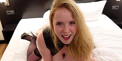 Cute Bavarian girl on the road as a hotel hobby whore! I'm waiting for you in your room!