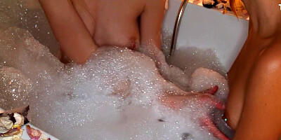 Lesbian Babes And Have A Lustful Journey From Bathtub To The Bed - Freya Mayer And Agatha Vega