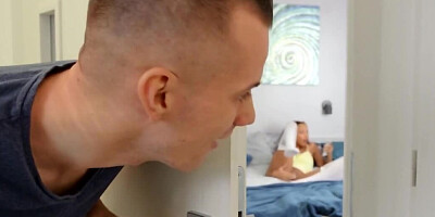 Sex with roommate gives the girl more pleasure than masturbation