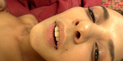 Peaches are used to stimulating their sensitive genitals