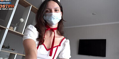 Home doctor Made Me So Health And Happy , Pov , Blowjob , Cowgirl And Creampie