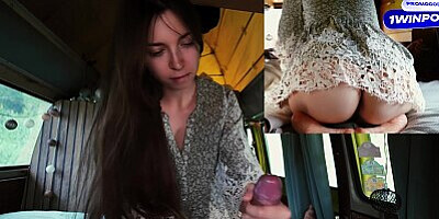 My stepsister really wanted to go camping, and I really wanted to fuck her