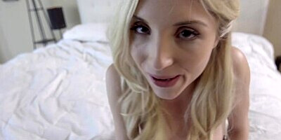 Horny Pint Sized BabySitter Piper Perri Wont Leave until She gets Paid in Cum