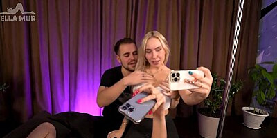 Surprise orgy for a married woman