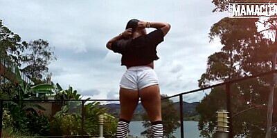 Thick Beauties Jesica Dulce & Andrea Florez Share Cock At The Villa Full Scene