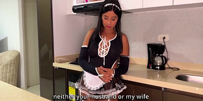 Lina Henao And Brian Evansx - Is My Horny Maid Who Offers Me Her Big Latina Ass For Extra Money
