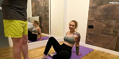 Yoga for Couples Goes WRONG - Natalie Wayne