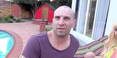 Kenzie Reeves And Stirling Cooper In Tricks Australian Refugee Into Hot Fuck