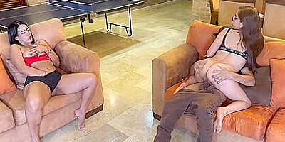 I Discovered My 18 Year Old Stepsister Fucking A Stranger In My Parents Living Room And We Had A Threesome! Kylei Ellish