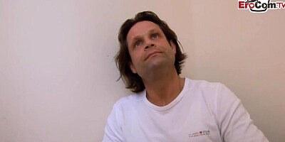 Stupid German Brunette Natural Tits teen 18+ Try First Time Amateur Casting