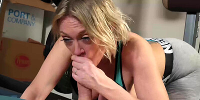 PORNSTARPLATINUM Dee Williams Fucked And Facial In The Gym