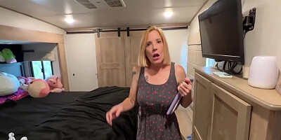 Jane Cane - Interrupting My Stepmoms Bible Study Shiny Cock Films