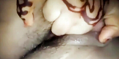 Bangla Desi girl beautiful tits and saved pussy fingering.