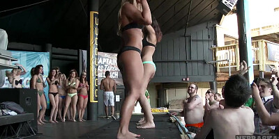 Hot Bikini Dance Contest at La Vela Just a Few Weeks Ago Many Beautiful Girls - NebraskaCoeds