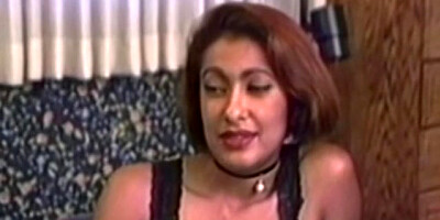 Retro ebony redhead pounded by older guy