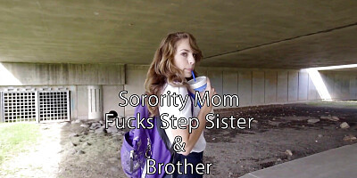 Sorority Mom Fucks Step Sister and Stepbrother - S1:e5