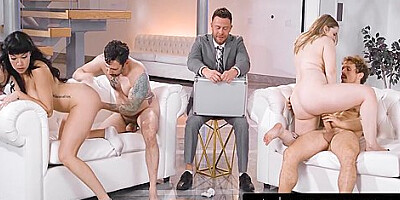 Petitive Codi Vore Teams Up With Stepson In Front Of Husband To Win The Prize