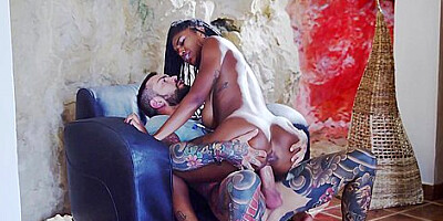 Black Beauty Loves White Dick