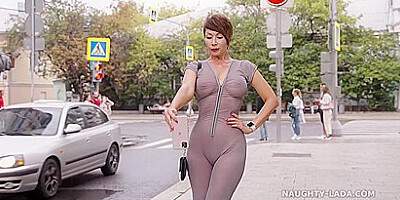 My Kinky Wife Gets Naked On The Street