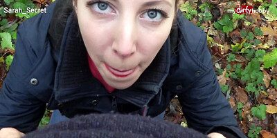 My Dirty Hobby - Quick blowjob in the forest