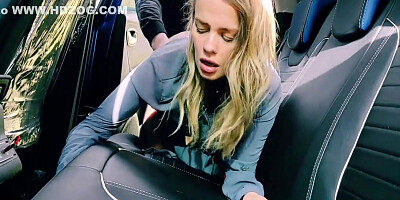 The Trip Ended With A Big Cumshot On My Pussy. 10 Min